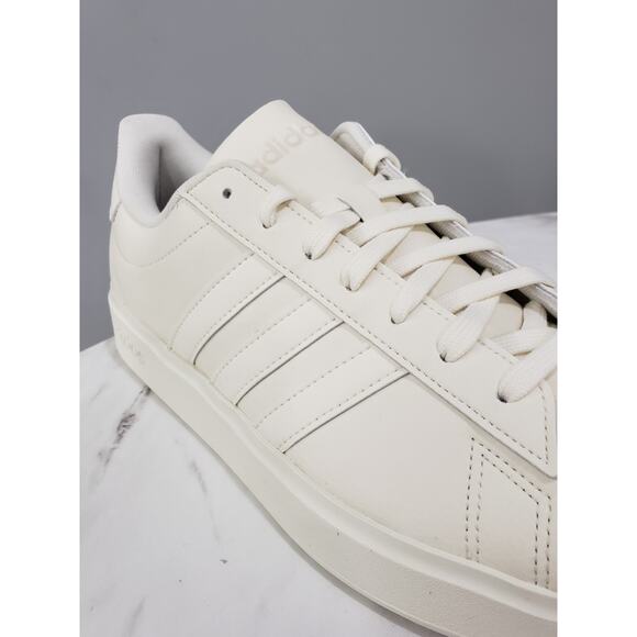 NEW ADIDAS JI0945 GRAND COURT‎ 2.0.-MENS SIZE 10.5 - OFF WHITE main image 4